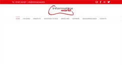 Desktop Screenshot of informaticsworld.it