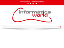 Tablet Screenshot of informaticsworld.it